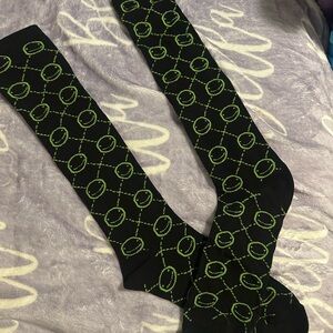 DreamWasTaken Smile Knee-High Socks